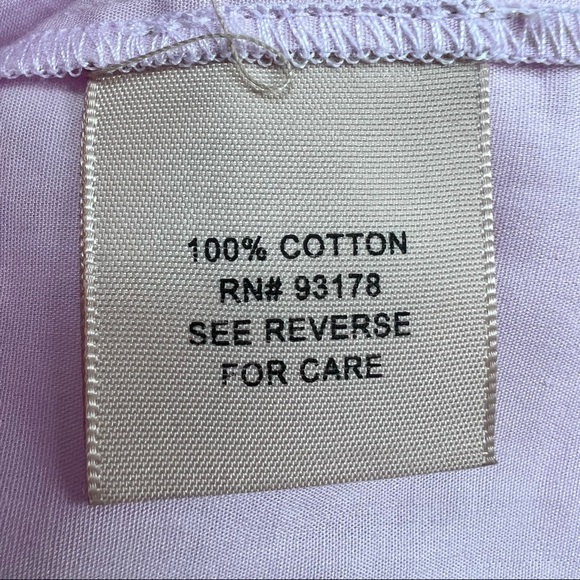 Philosophy republic clothing women’s pink cotton blouse top w/pearls size m - Picture 7 of 8